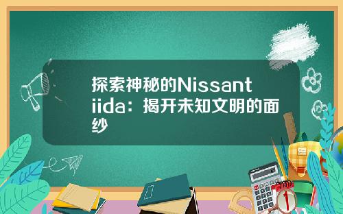 探索神秘的Nissantiida：揭开未知文明的面纱
